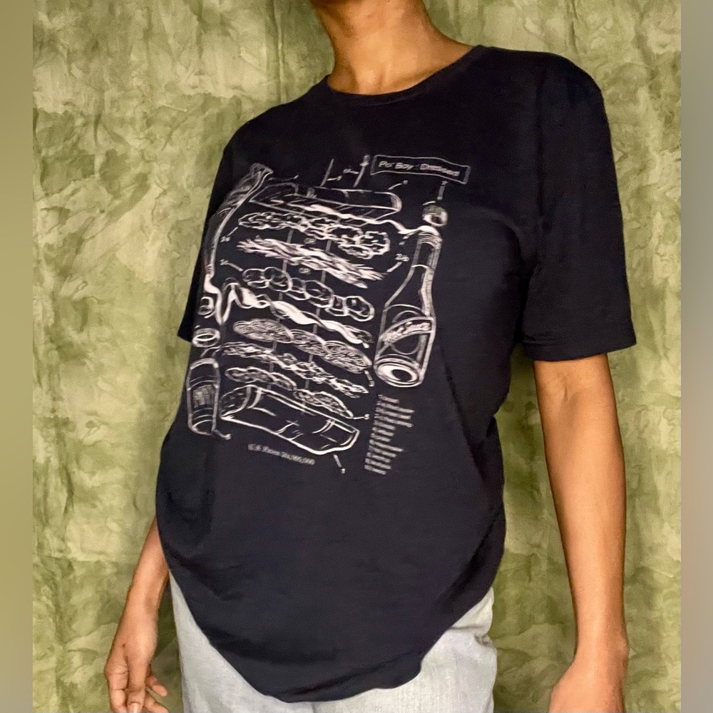 Navy Men's PoBoy New Orleans T-Shirt
